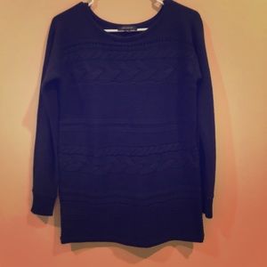 Navy sweater